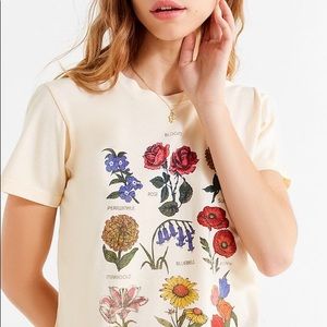 Urban Outfitters Future State Flower Chart Tee